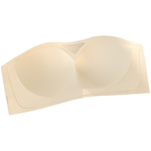 Original genuine [won't fall off] push up large strapless invisible non-slip underwear tube top sexy bra