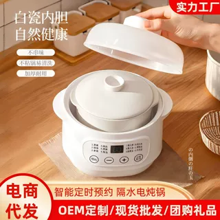电炖锅全自动隔水炖燕窝1-2人用陶瓷内胆宝宝煮粥家用电砂锅炖盅