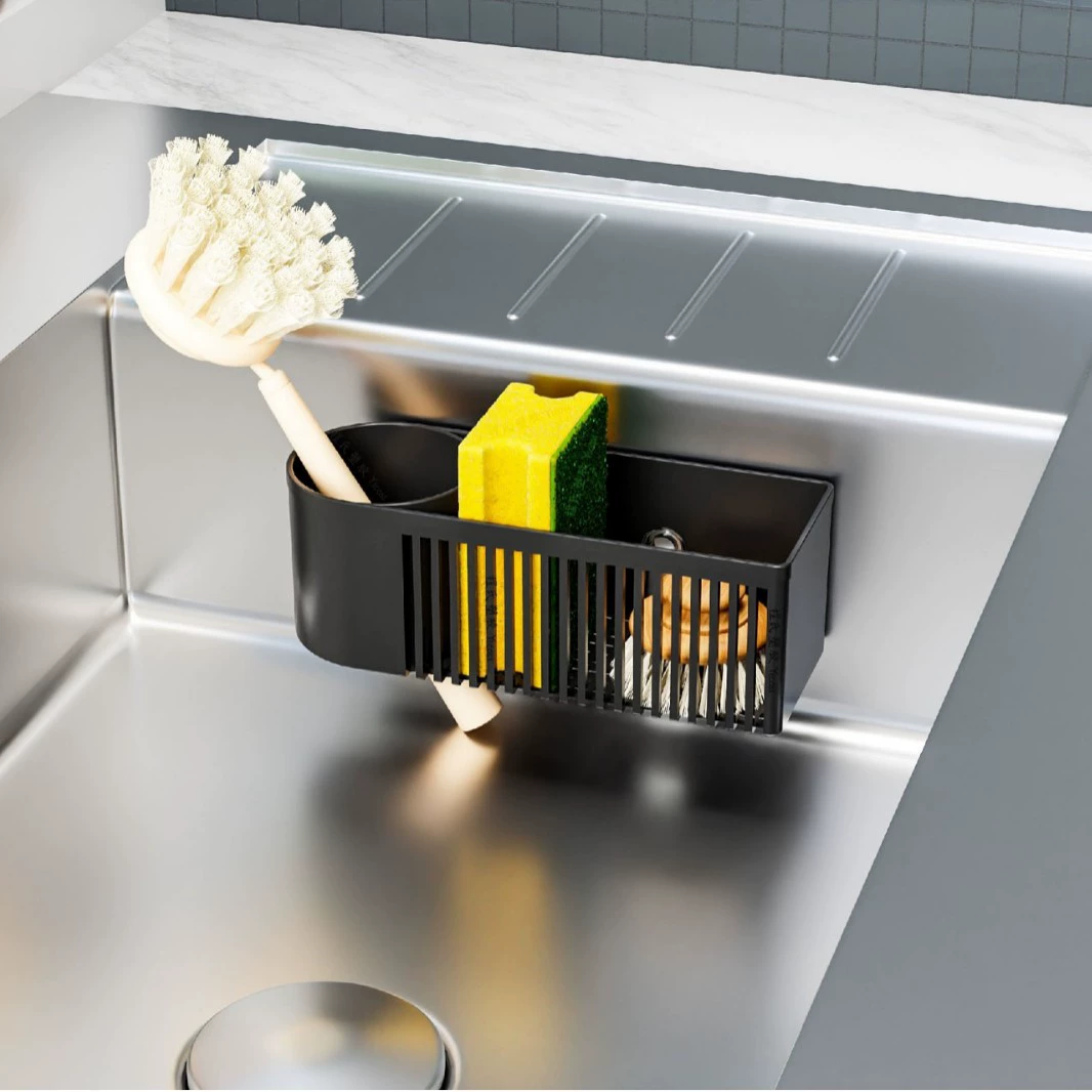 Новый кросс-бордер кухонная раковина посудомоечный Detergent storage rack кухонная посуда полотенце губка слива держатель столешница хранение