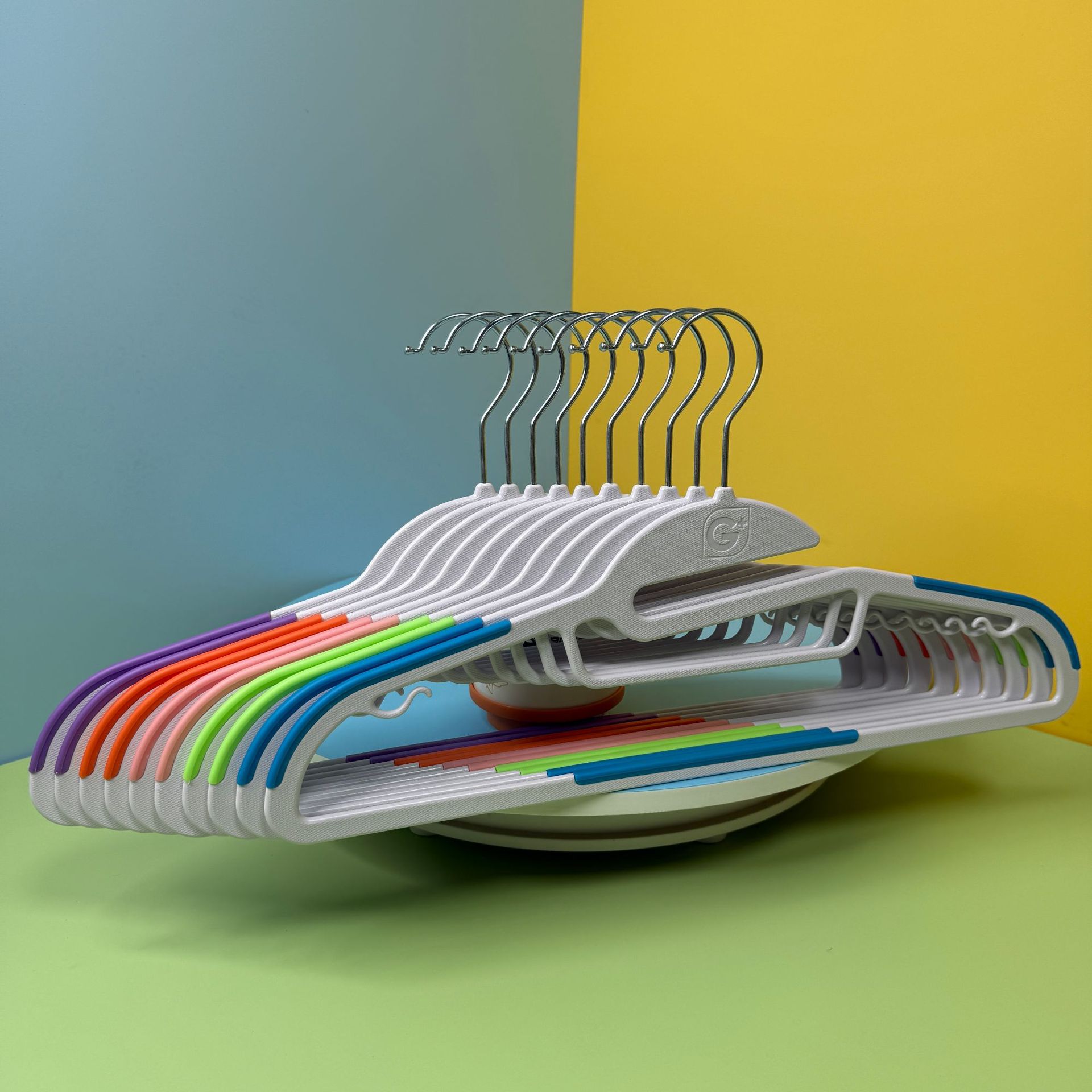 [리얼샷 G+화이트+평직+혼합색상]