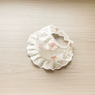 遮阳帽可爱宝宝发带新生婴儿遮阳夏季公主囟门新生儿胎帽薄款帽子