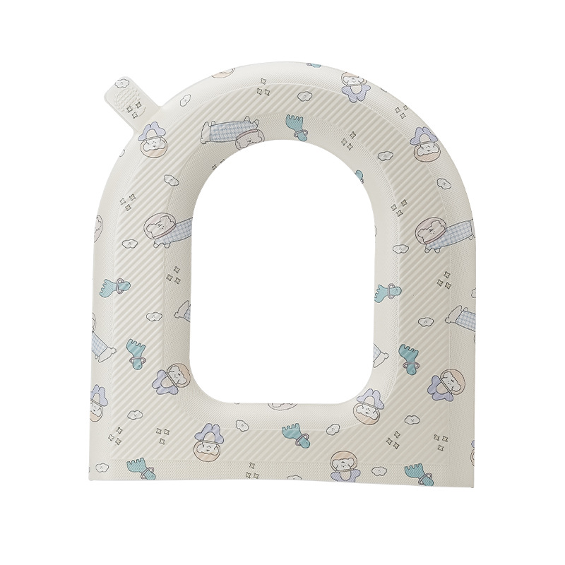 Alfombra de baño animal EVA cojín impermeable estera de limpieza del inodoro del hogar Four Seasons Universal cubierta del inodoro no desechable