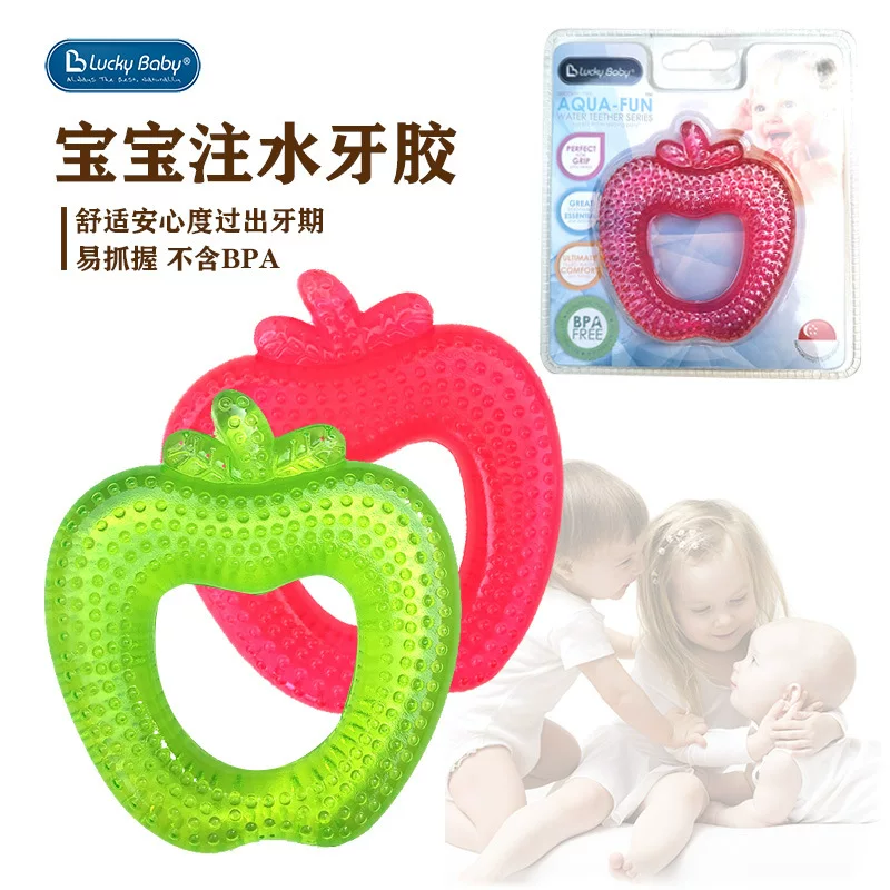 Children's silicone chewy teether for correct bite