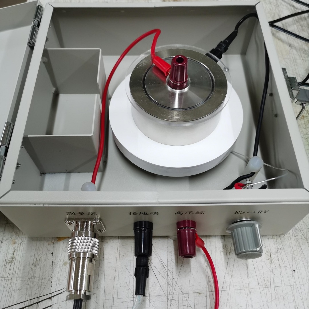 人造草面层足球场地防静电性能测试仪 表面电阻率测量仪 电极装置