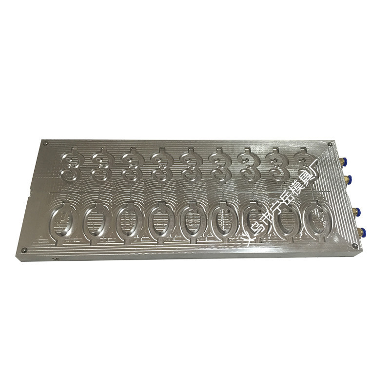 大号闪光数字蜡烛模具石蜡铝模具蛋糕装饰生日蜡烛铝制深处理模具