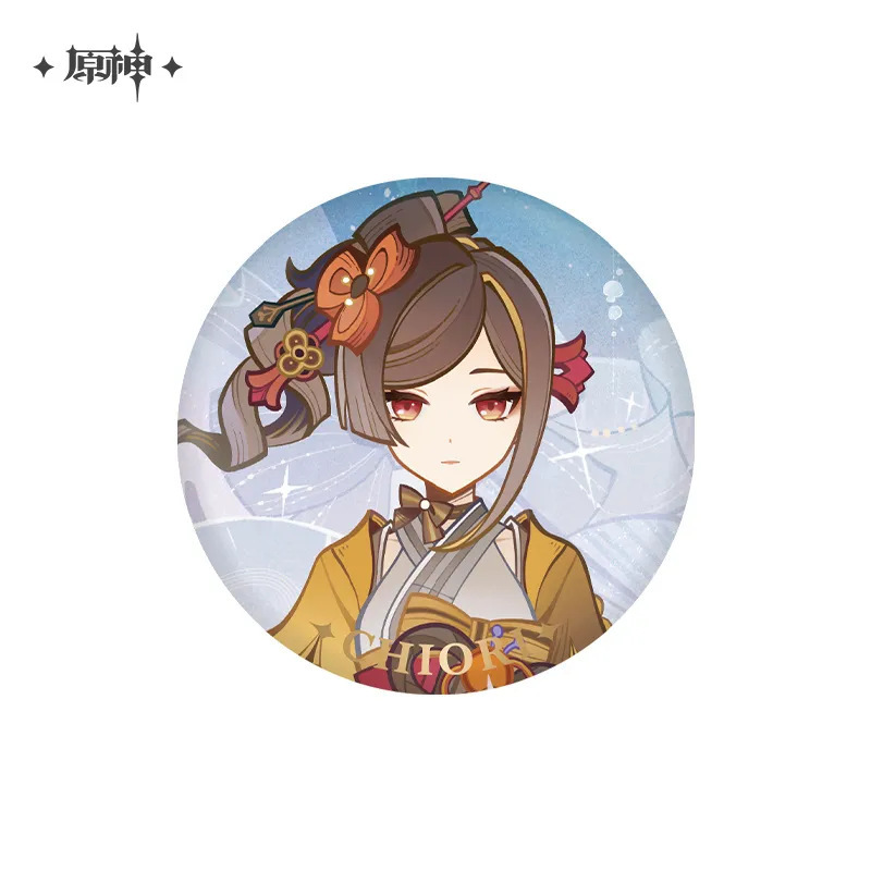 【在庫あり】MIHAYO 原神逸話シリーズ 周辺バッジ ペンダント 正規品 公式谷|undefined
