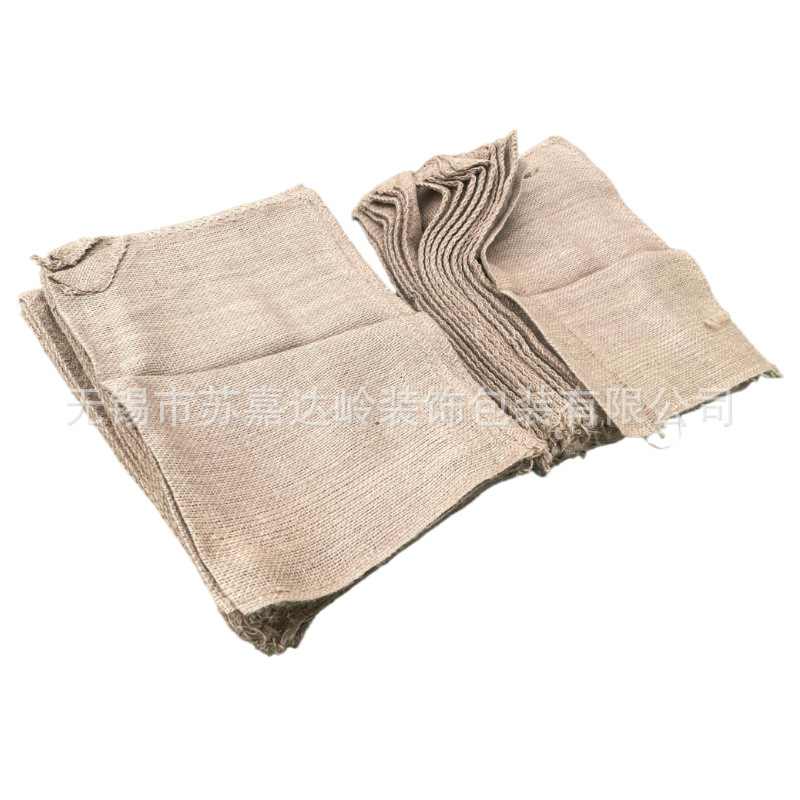 Saco de café, saco de café, saco de café, tienda de café en línea, tarjeta de perforación, decoración de granos de café, saco de lino