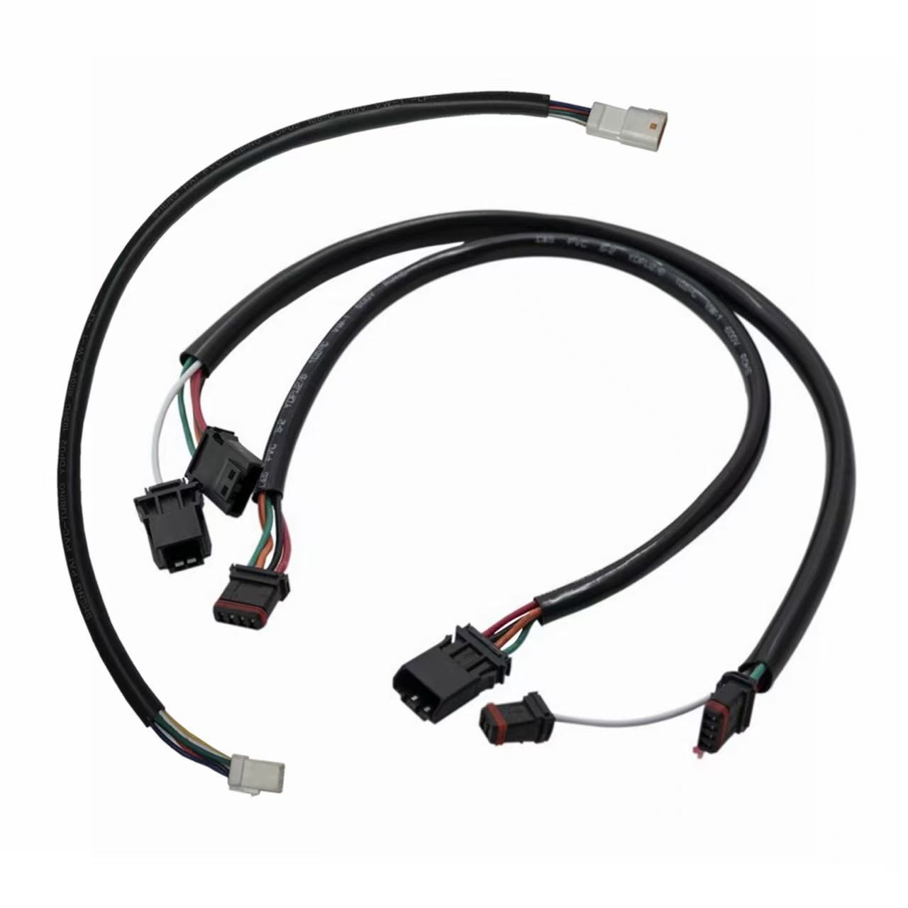 Suitable for Harley 883 1200 Fat Boy Dyna Street Bob Fat Boy, switch, electronic throttle extension cable, and elevated handlebars