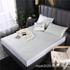 2021 new pattern classic houndstooth Borneol summer sleeping mat 600D Thick Silk Sandwich