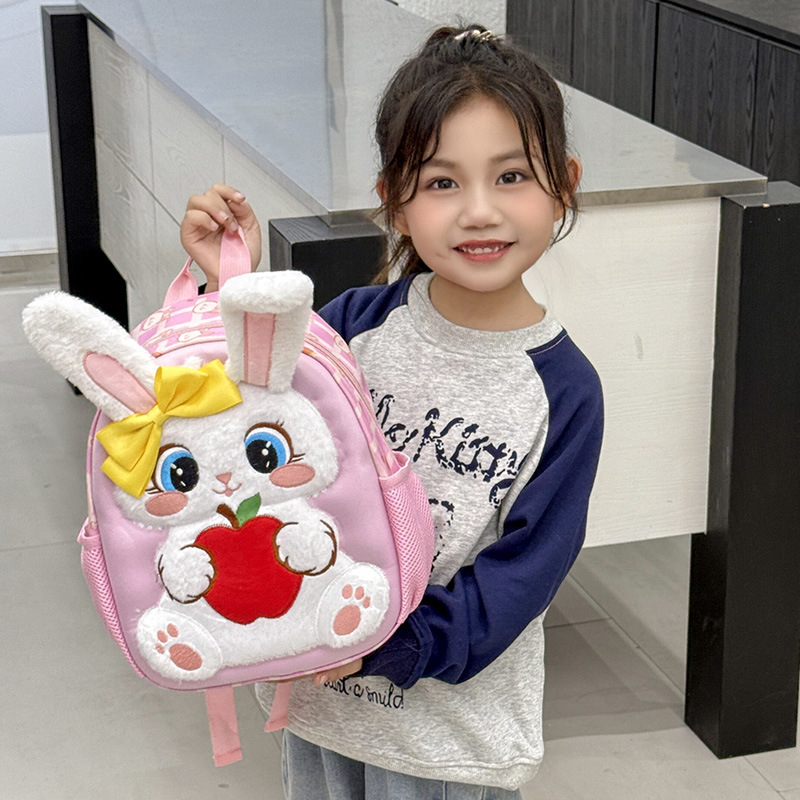 Animados lindos animales, mochila de niños y niñas, mochila de huevo ligera para bebés 2025 nueva mochila de niños
