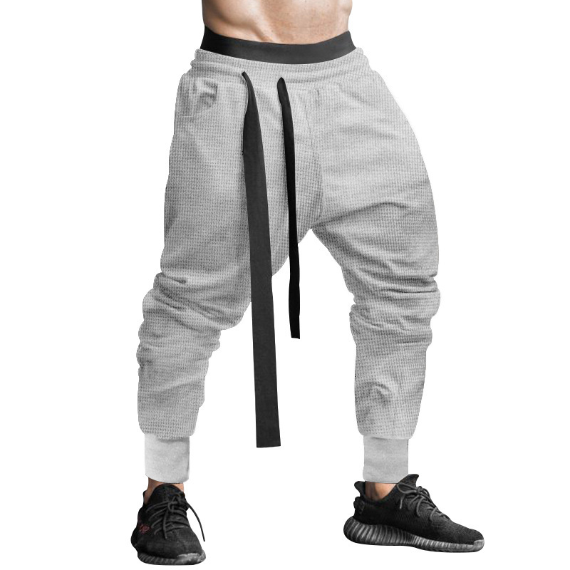 2024 New Versatile Breathable for Men's Leisure Outdoor Sports Loose Haren Pants_mkmklike.com
