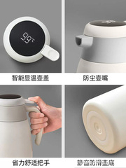 長效保溫壺不鏽鋼304內膽暖壺 家用大容量熱水瓶 辦公熱水壺禮品