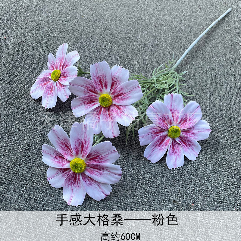 Flores de boda de alta calidad de flores de madera verde de bambú y lirio de pino masson de alta calidad