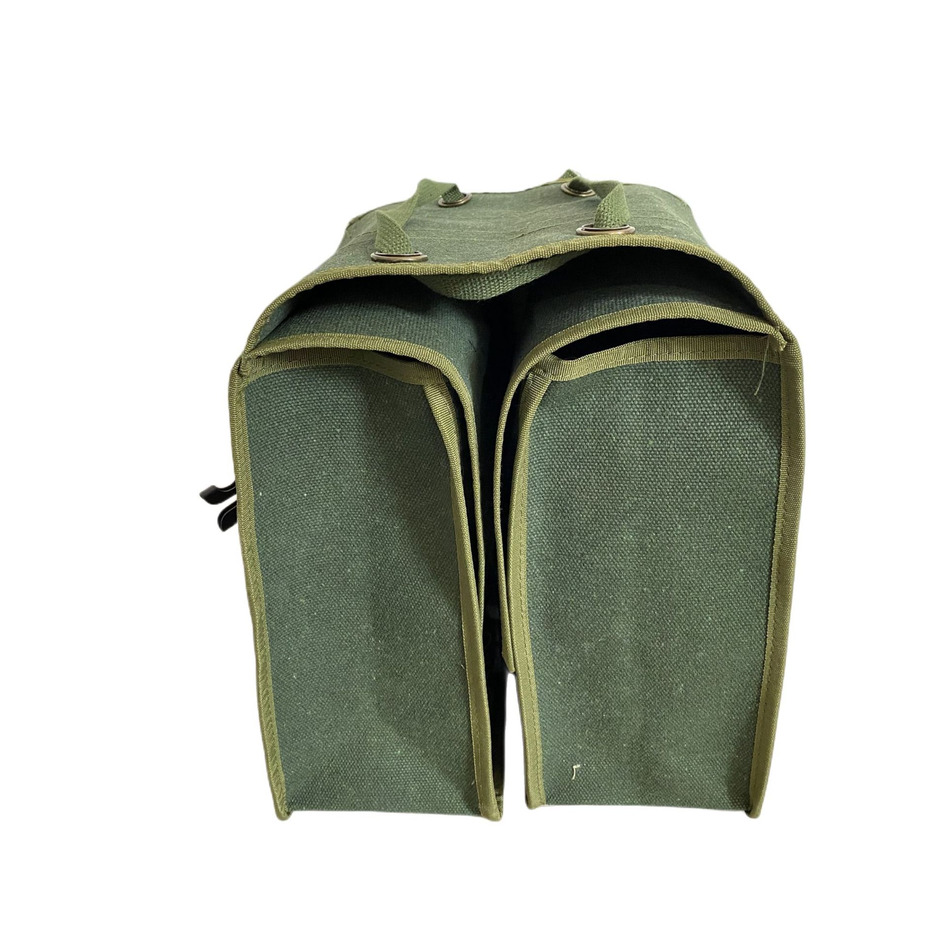 Bolsa de transporte de lona bicicleta eléctrica motocicleta estante trasero bolsa percha bolsa de equipaje bolsa grande camello bolsa de cola