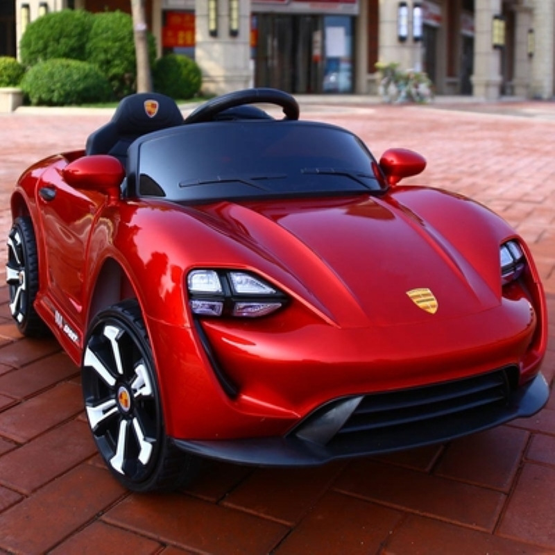 Children's electric car The four round remote control A car Child music swing Rechargeable Toy car
