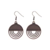 Round earrings-2
