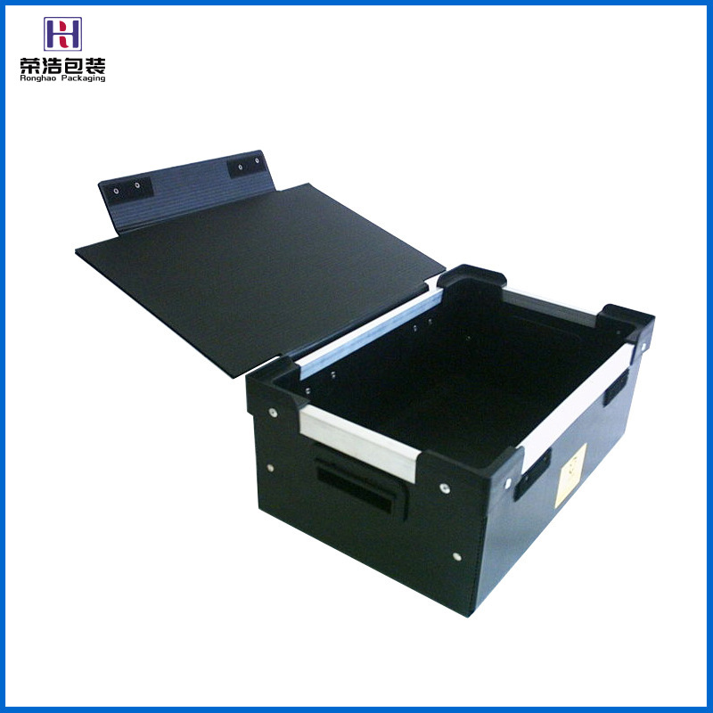 厂家供应中空板周转箱铝合金边条周转箱无锡塑料中空板周转箱批发