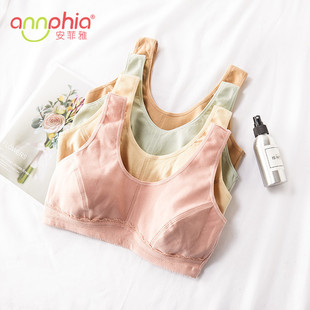 No steel ring large size girl bra middle-aged and elderly vest bra cotton ammonia girl underwear wholesale factory direct sales