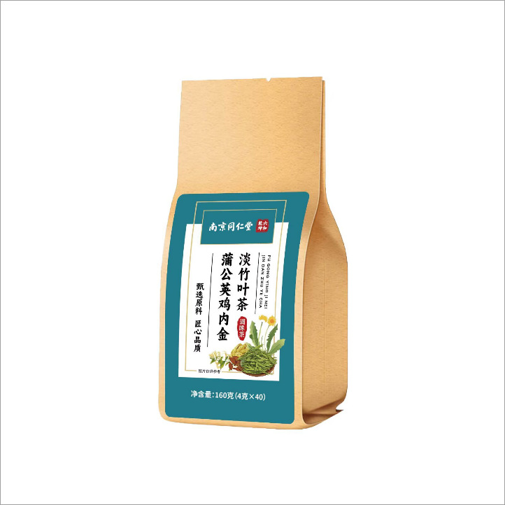 Nanjing Tongrentang Liuhe Qunkun Dandelion Chicken Gizzard Membrane Light Leaf Bamboo Tea