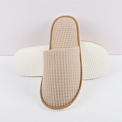 Hotel Beauty Salon Disposable Thick Heated Home Use Eco-Friendly Plush Slippers