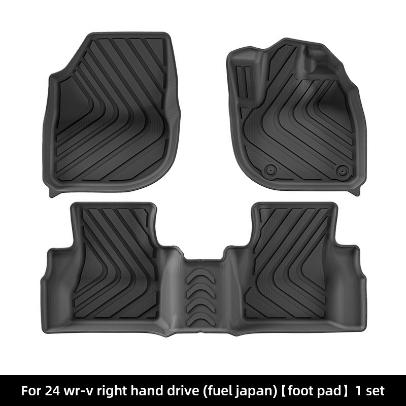 TPE, Honda Modelə uyğun ayaqaltı - 24-honda-wr-v-right-rudder-fuel-single-layer-floor-mat-driver-without-buckle-japan