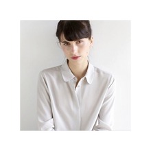 新款女显瘦桑蚕丝打底衬衣双绉真丝早春衬衫欧美夏一件代发