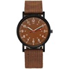 Nylon metal gold watch, universal case for elementary school students, new collection, simple and elegant design