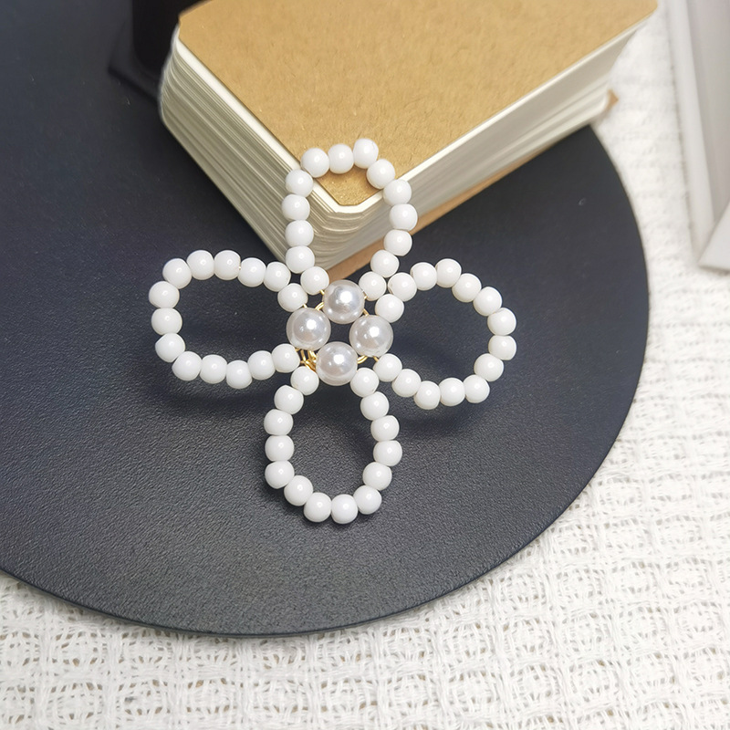 1 Pièce Arylique Perle D'Imitation Fleur Nœud DIY Accessoires display picture 15