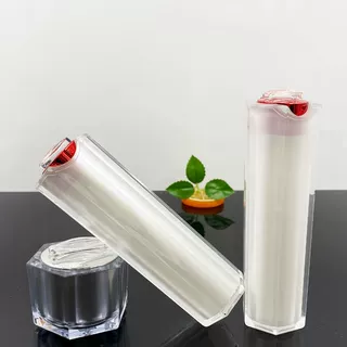 美妆包材亚克力乳霜套装瓶20g双层膏霜瓶100ml按压乳液分装瓶