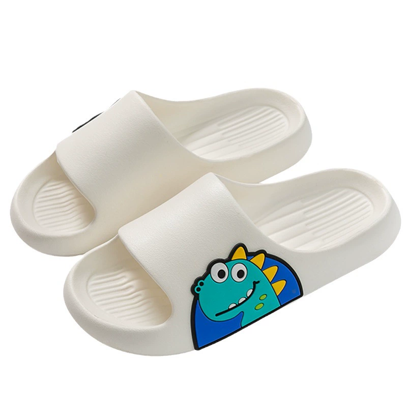 Summer slide, slippers, cartoon men's non-slip footwear indoor for beloved, soft sole