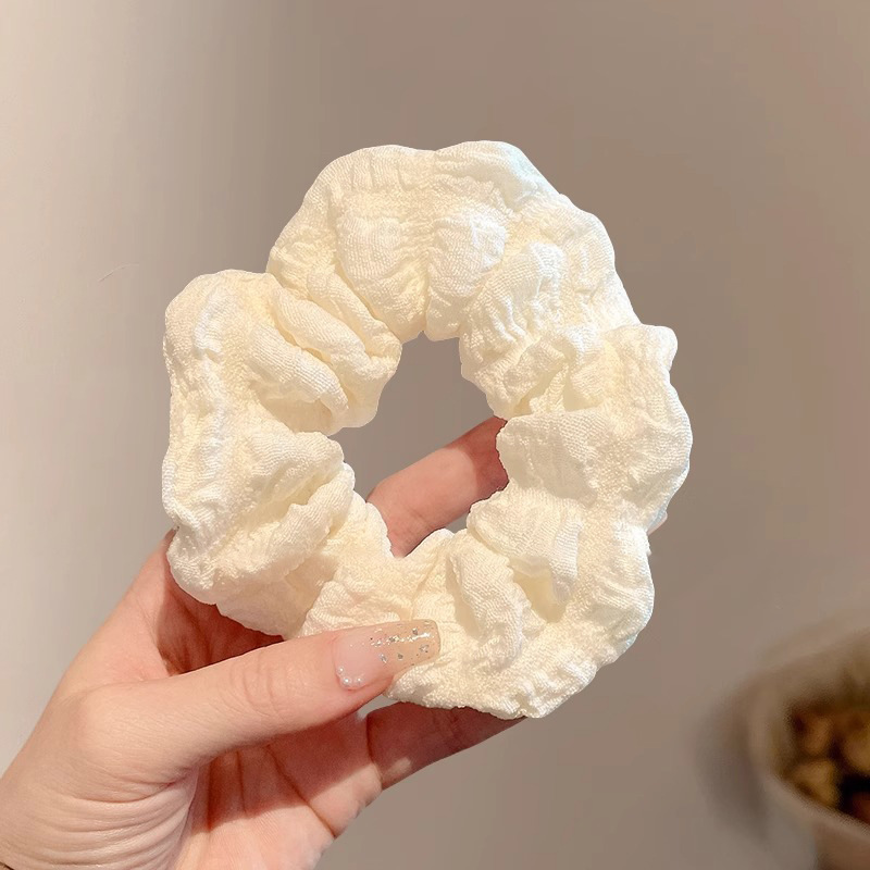 Anillo de cabello perezoso coreano cuerda de cabeza intestino grande niñas de alto nivel de la sensación de cabello de alta elasticidad correa de cabello de cabello super grande