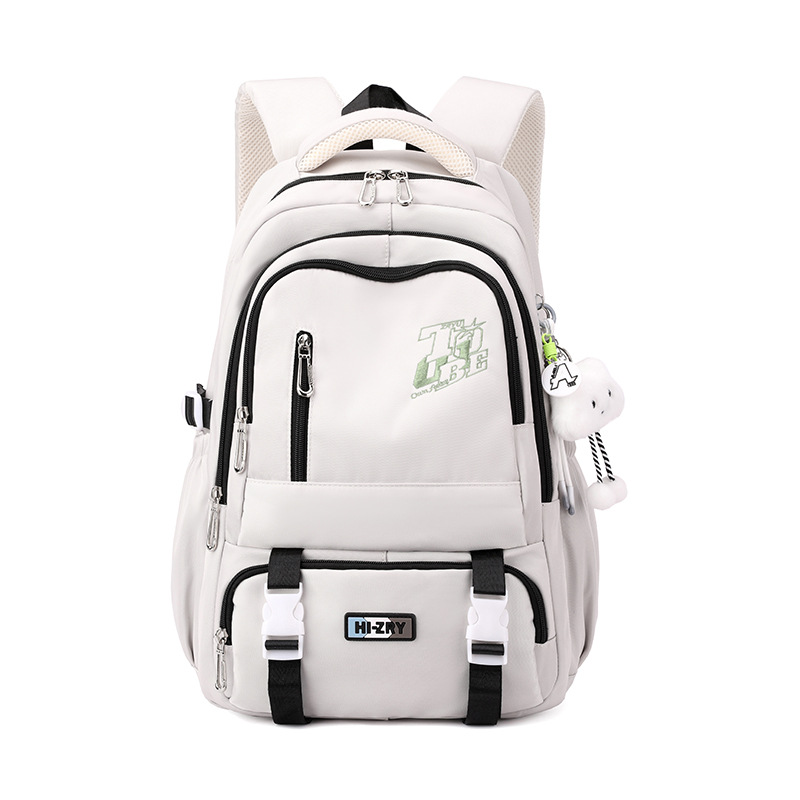 Pescado natural estudiantes de secundaria impermeable transpirable nueva mochila de gran capacidad bolsa de computadora multicapa