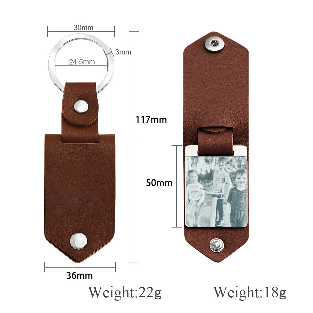 16g Weight Slip-on Clasp Closure Type Keychain Classification 1 Piece Quantity Daily Occasion Pu Leather, Aluminum sheet Material Solid Color Pattern Unisex Gender Simple Style Style Simple Style Solid Color Pu Leather Aluminum Sheet Unisex Slip-on Keychain 无
