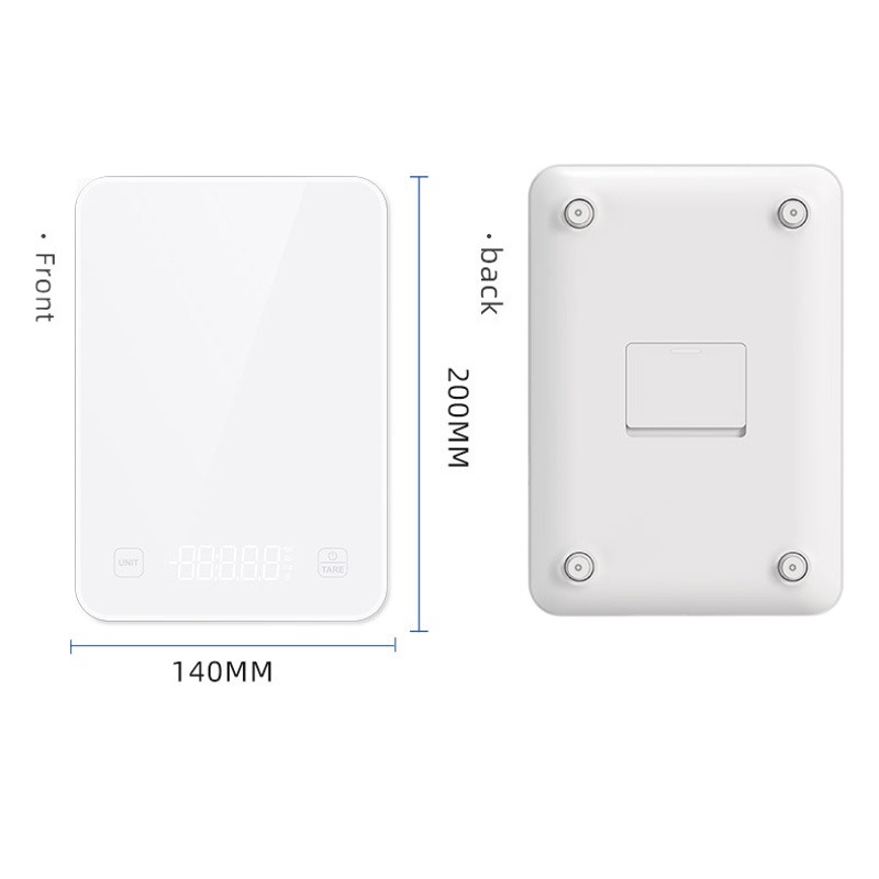 Glass Digital Scale, Accurate Digital Scale, Kitchen Scale, Household Baked Food Scale, Digital Gram Scale, Small Gram Weight Scale