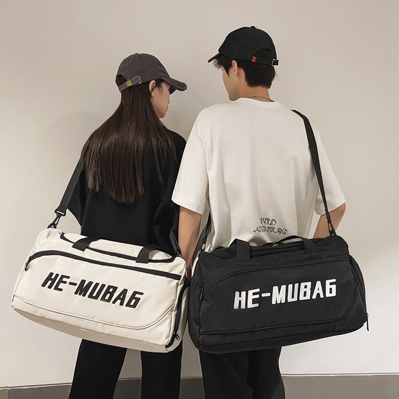 New Popular Men's and Women's Large Capacity Travel Bag Dry and Wet Separation Outdoor Sports Fitness Bag Fashion All-match Yoga Bag