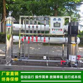 去离子水制备工业过滤水设备_4TRO反渗透主机_超纯水设备厂家供应