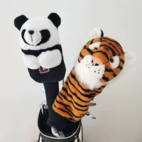 Jiangtian Tiger Golf Golf Animal Golf Hat Kits Деревянный Кукла Кукла Кукла Мультфильм Кукла Плюш