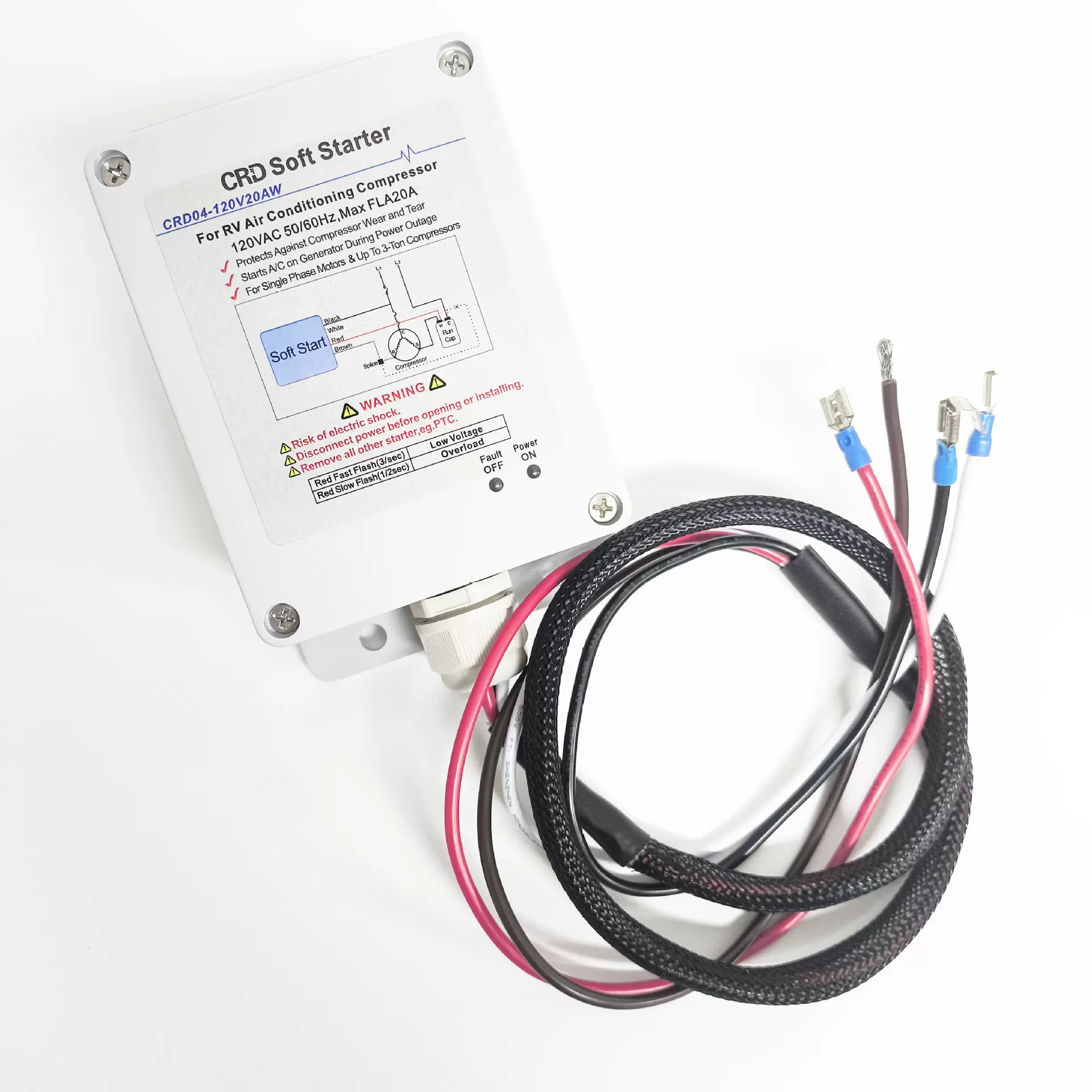 跨境热销房车RV非变频空调软启动器 Soft Starter120V 20A大功率