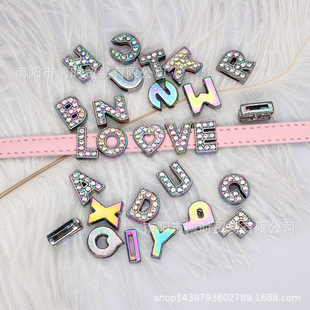 DIY����耳׿�8MM 10MM ĥɰ���߲�ɫ�����ĸ����ˮ�Ӣ����ĸ