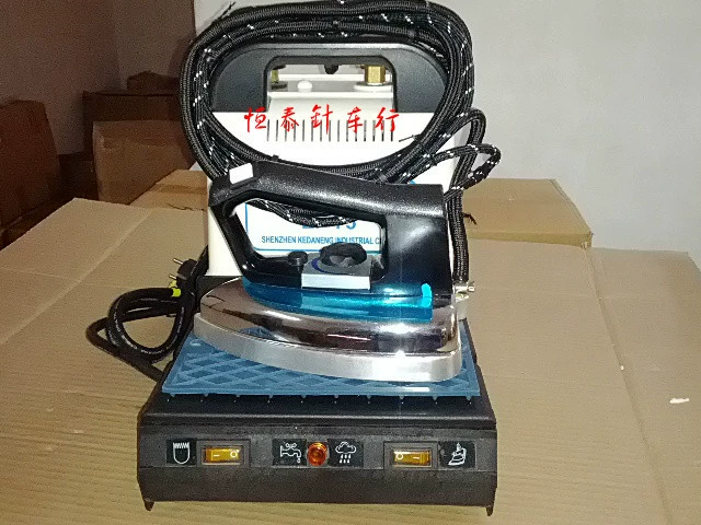 Прямогорелочный утюг с электрическим нагревом, мини-паровой утюг с функцией глажки (в комплекте пара противоскользящих накладок для обуви).