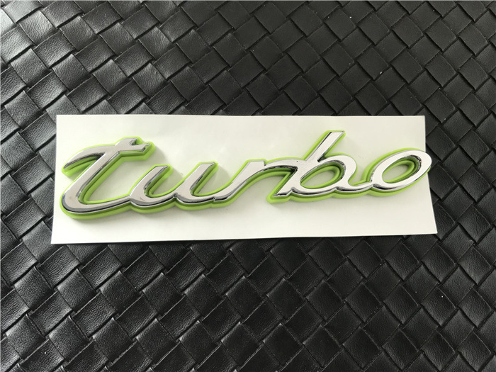Suitable for Porsche New Energy Car Logo Macan Panamera Panamera4S Green E-Hybrid Tail Logo