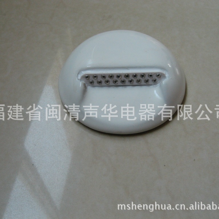 4英寸十九珠反光陶瓷道钉，道路交通标识无电池设计反光强钢钉