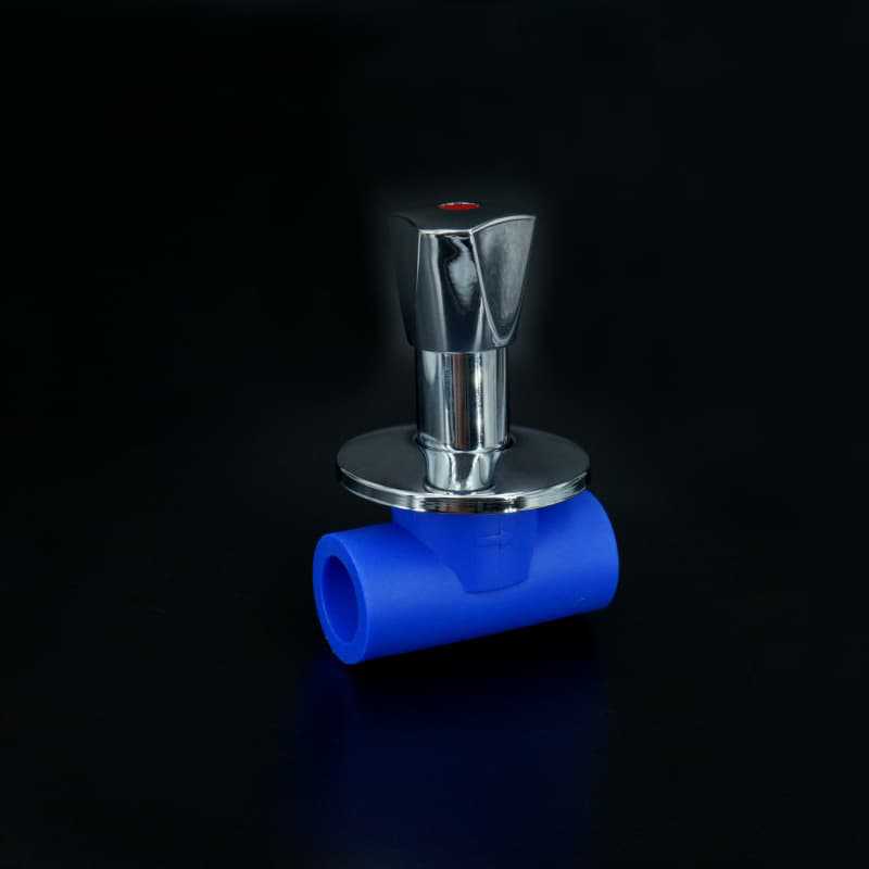 Decoración doméstica ppr válvula oculta ppr lenta válvula de cierre de montaje oculto 4 minutos 20 minutos 6 minutos 25 1 pulgada 32 interruptor válvula de parada de agua