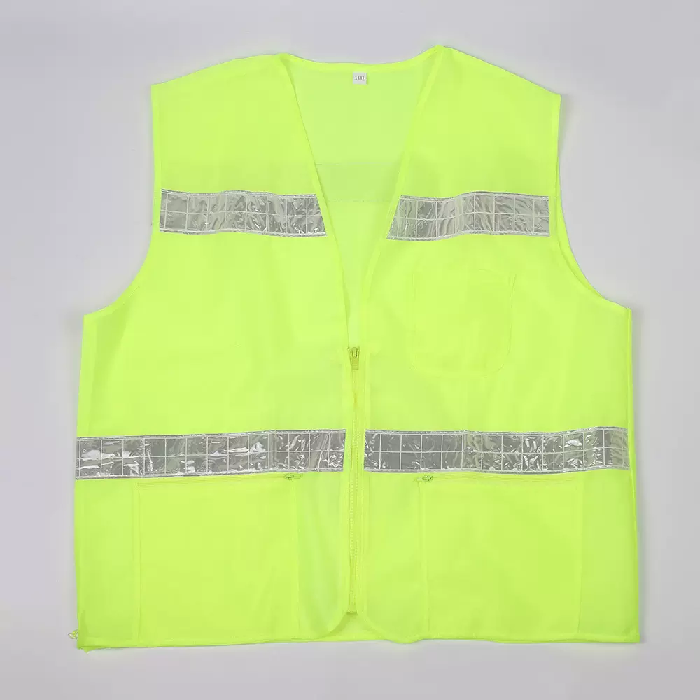 反光马甲道路交通施工反光背心志愿者安全防护马夹夜间施工发光服