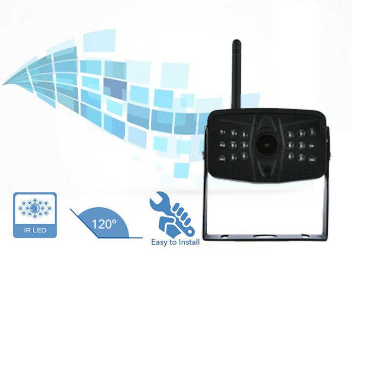 12-24V Wide Voltage 2.4g Digital Wireless Image High-Definition Ahd1080P Monitoring Truck Driving Recorder