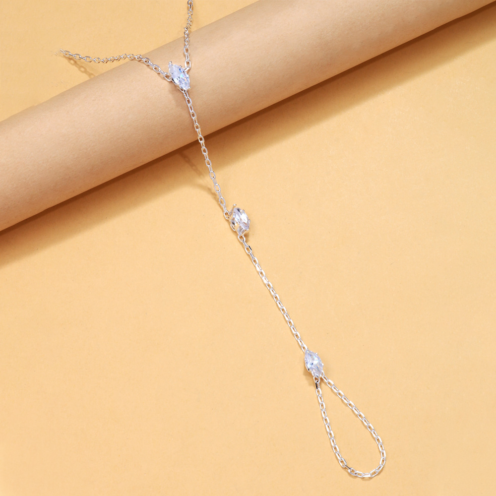 Bracelets Classification Copper Chain Material Wholesale Jewelry Simple Style Geometric Copper Cable Chain Bracelets