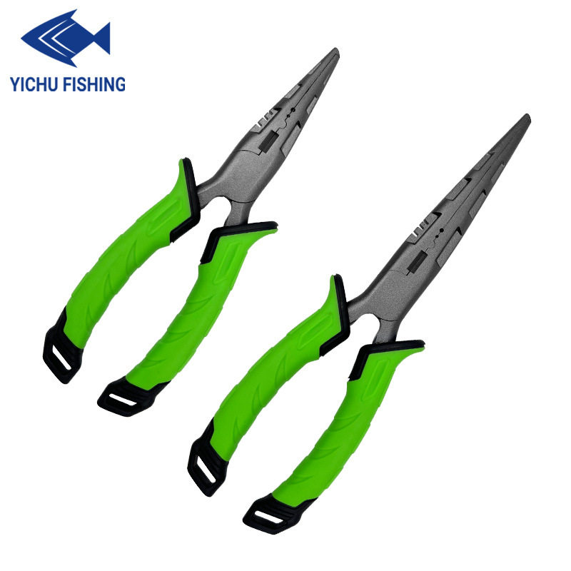 Multifunctional Luya Pliers Luya Cutting Pliers Long Mouth Open Ring Cutter Line Fishing Pliers Fishing Tools