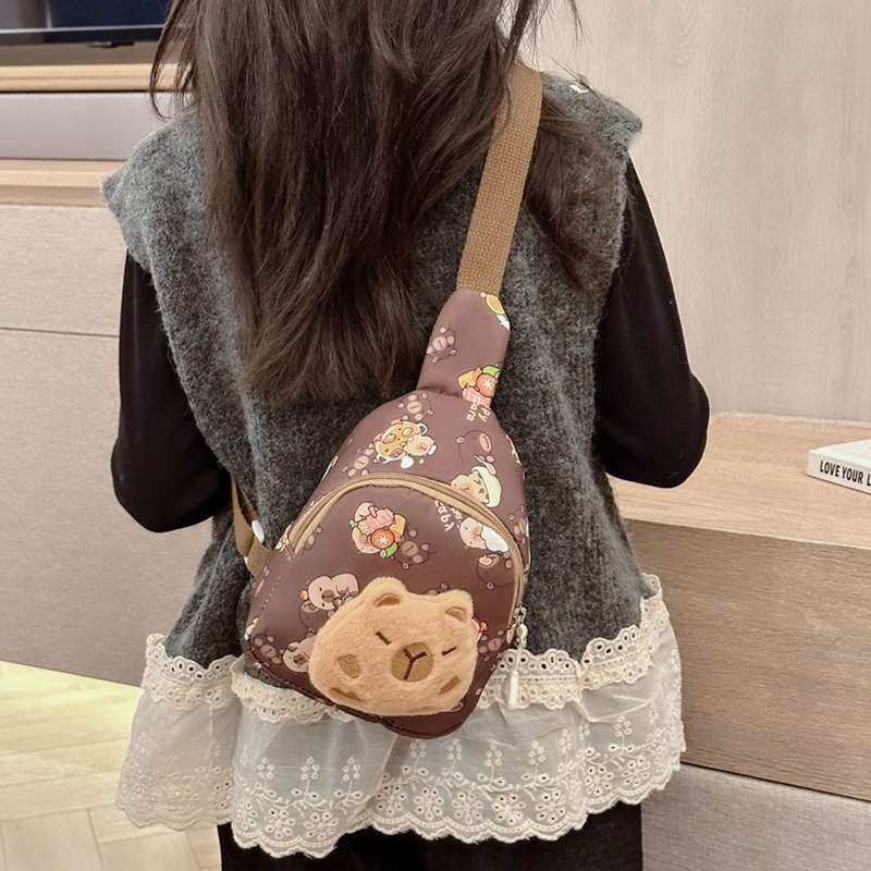 Bolso de niña lindo transfronterizo bolso de mensajero para niños de dibujos animados princesa bebé pequeño monedero nuevo bolso de pecho para niño