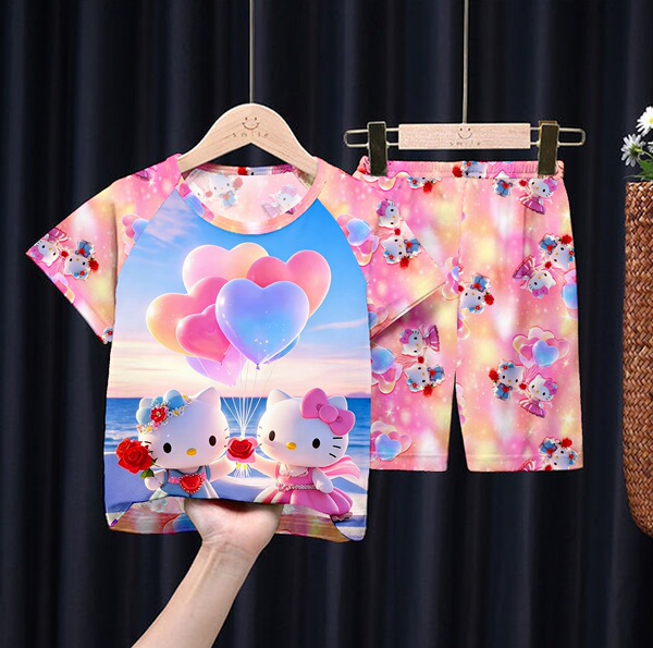 Summer children's cartoon pijama