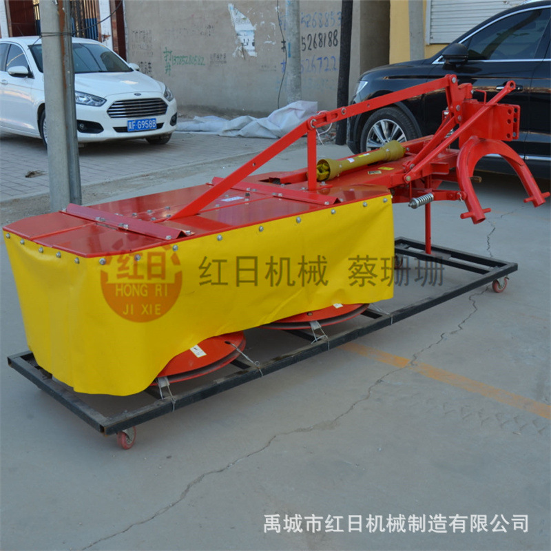 圆盘割草机草原牧草割草机圆盘式割草机出口牧草苜蓿鼓式割草机